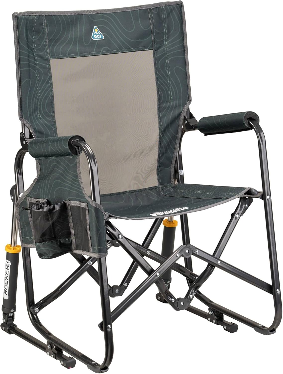 GCI Outdoor Stowaway Rocker - Hunter Topo